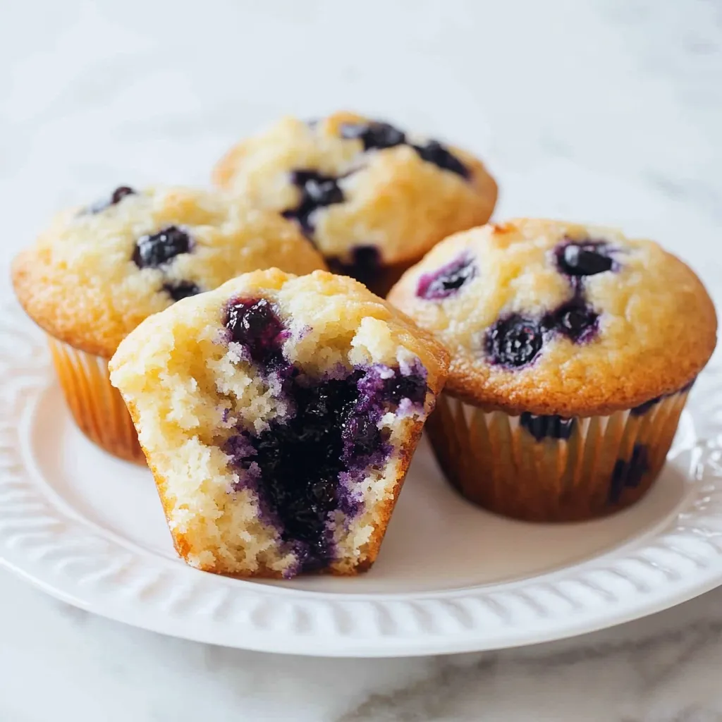 Scrumptious Blueberry Muffins