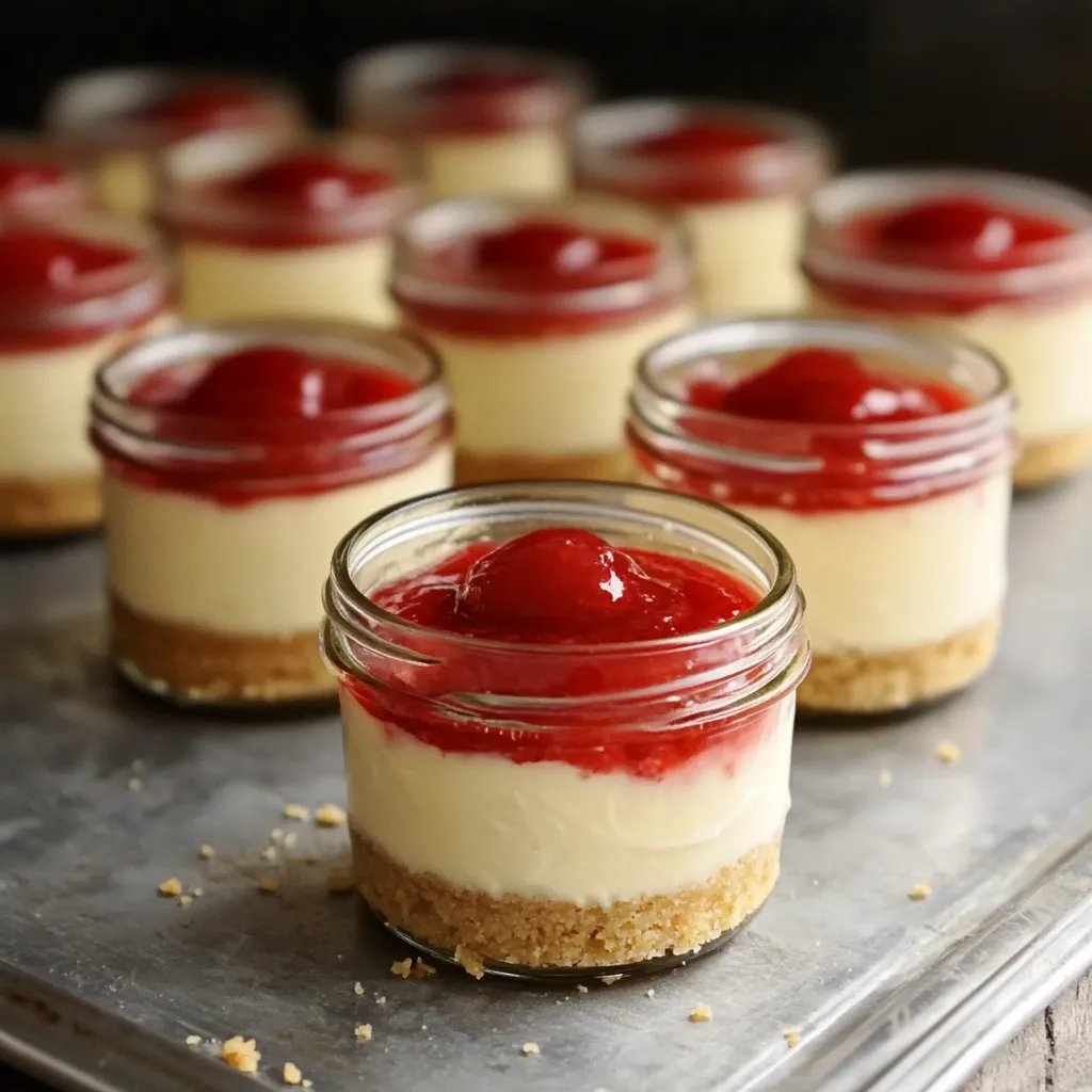 Mini Sweetened Condensed Milk Cheesecakes