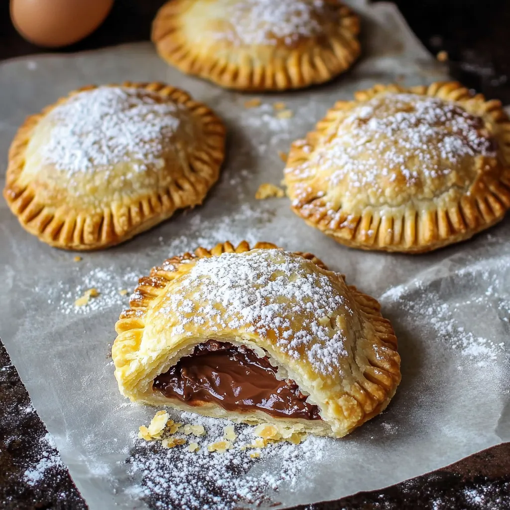 Delicious Nutella Hand Pies