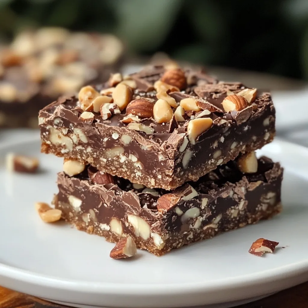 Chocolate Hazelnut Magic Bars