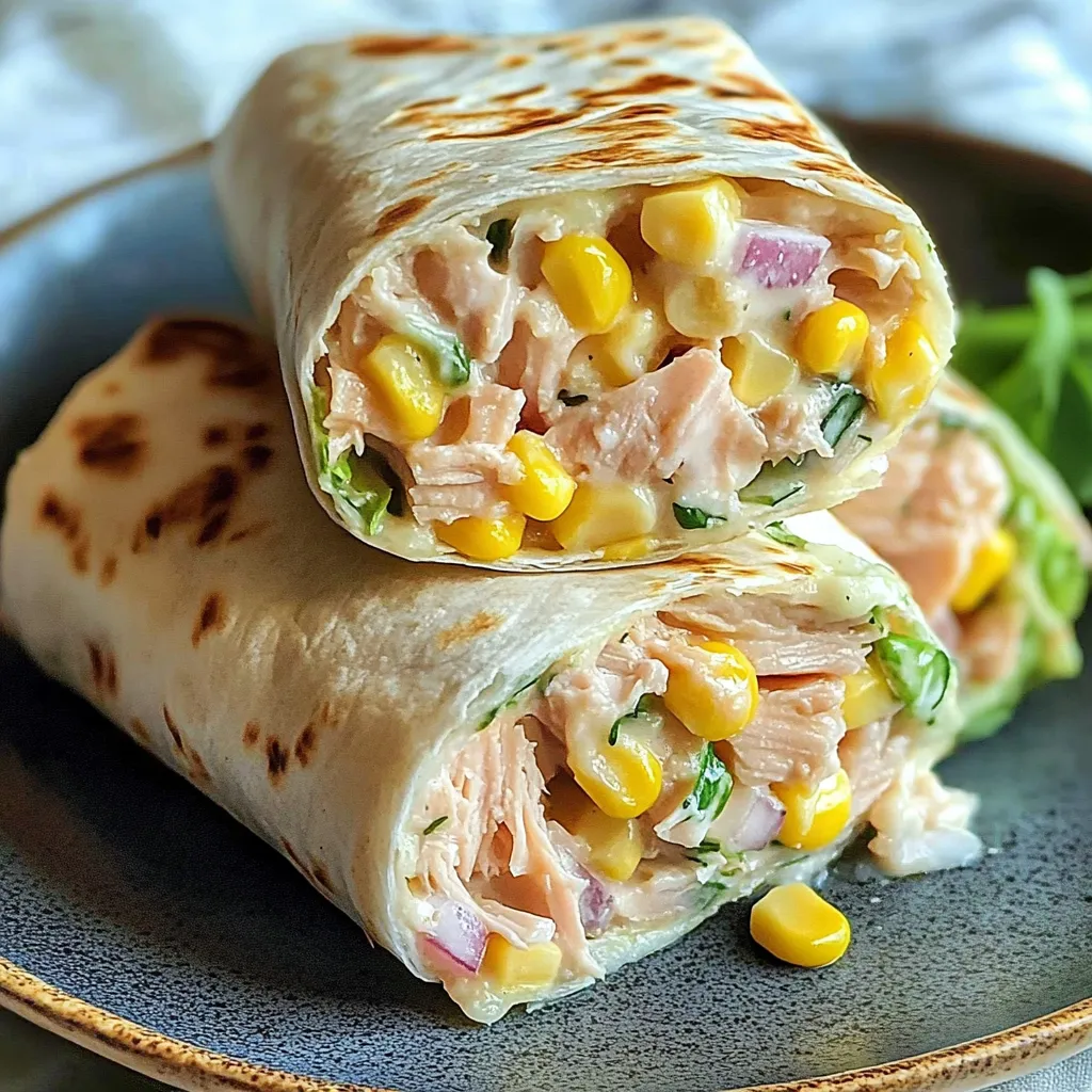 Tuna Melt Wrap