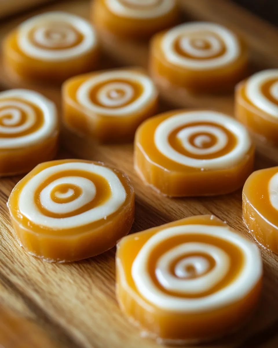Vanilla cream filled caramel Recipe