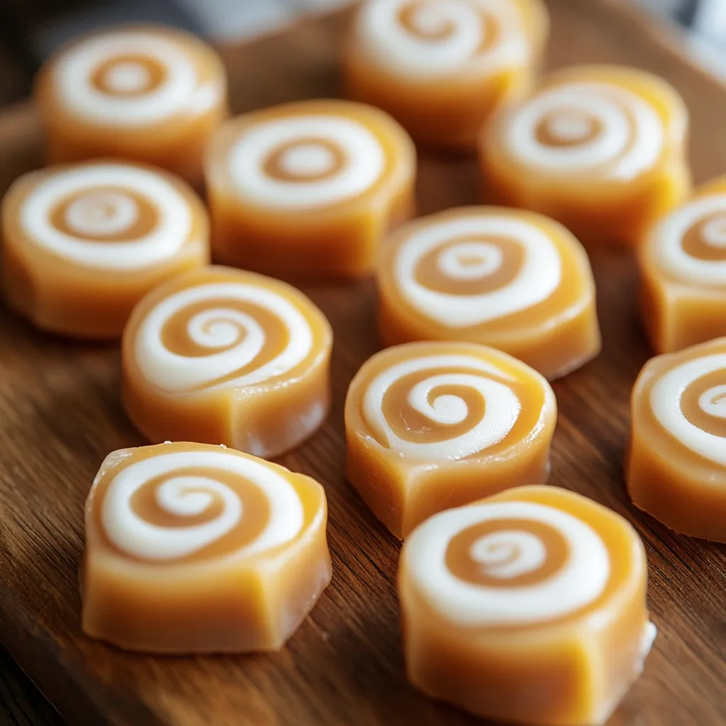 Easy Vanilla Cream Filled Caramel
