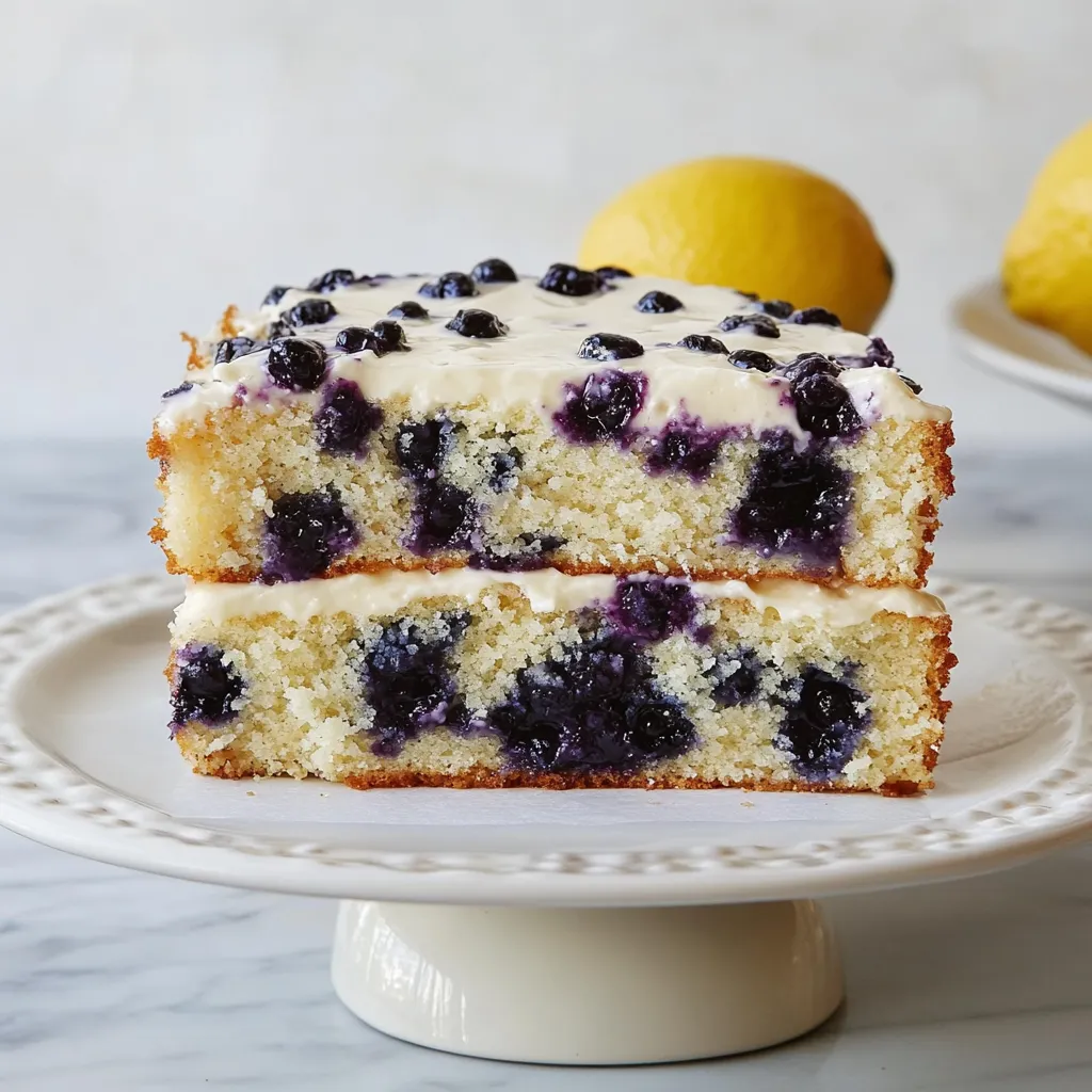 Lemon Blueberry Cake