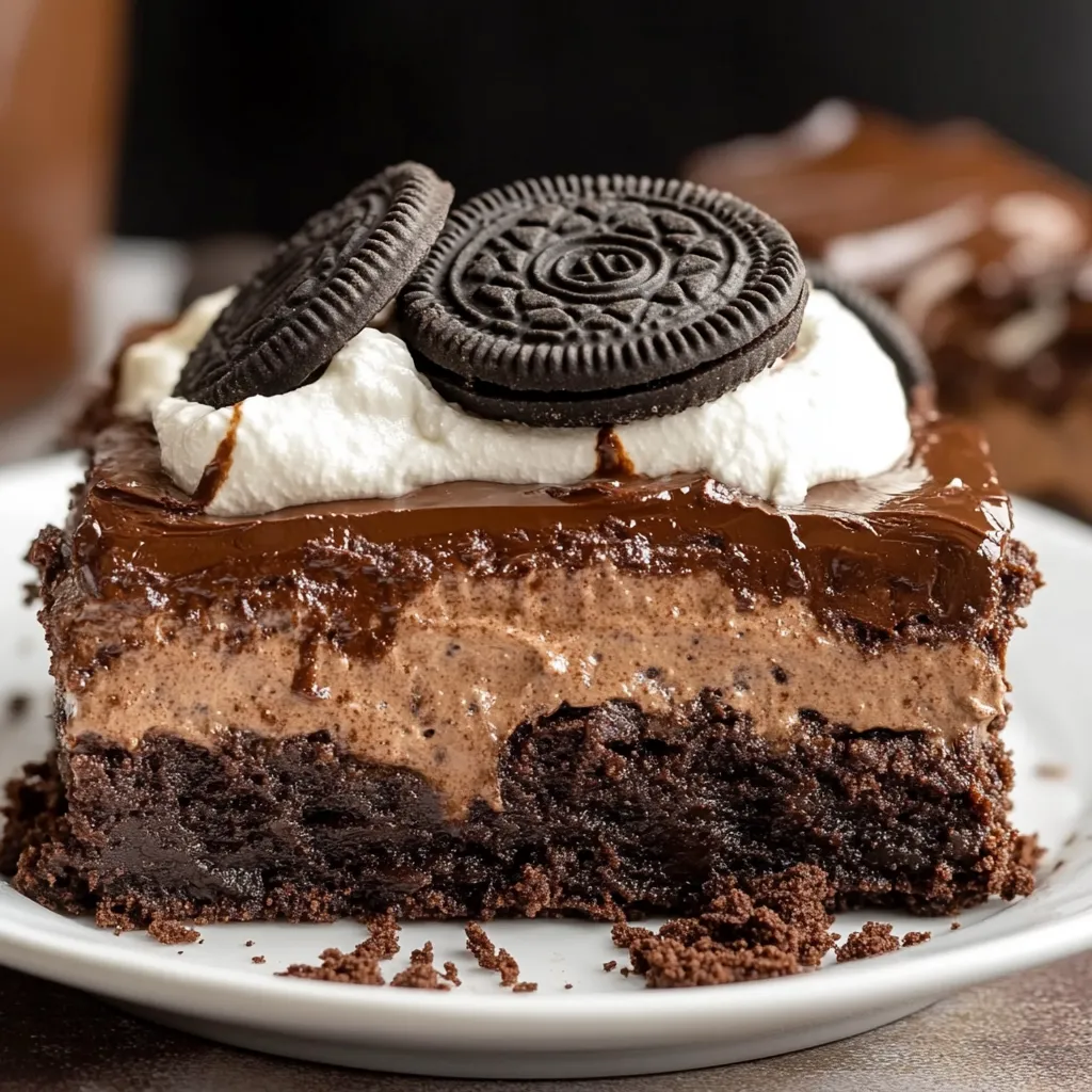 Chocolate Mud Bars Recipe
