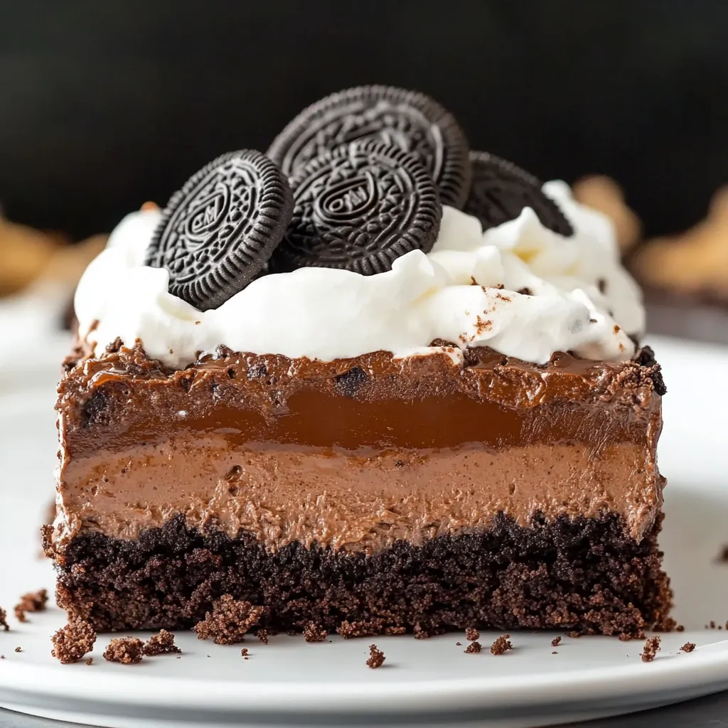 Easy Chocolate Mud Bars Recipe