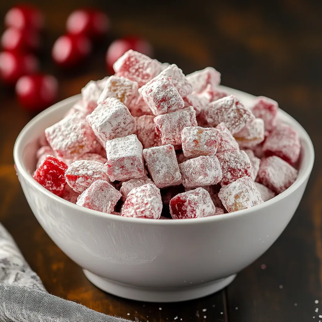 Cherry Cheesecake Puppy Chow Recipe