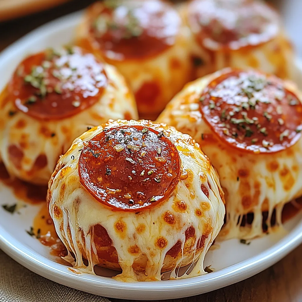 A plate of cheese and pepperoni balls.