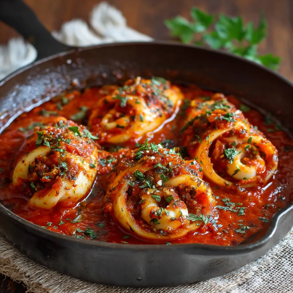 A pan of food with a fork in it.