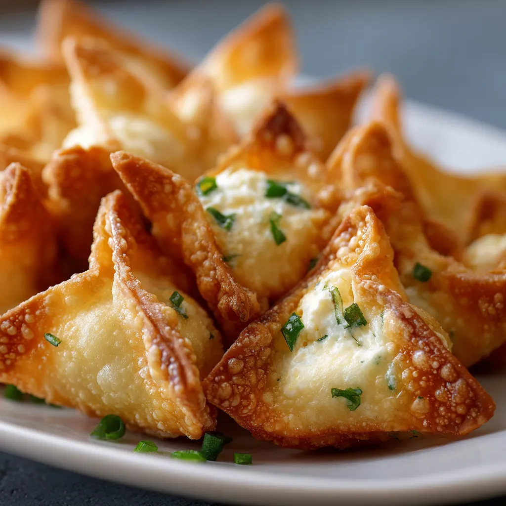 A plate of food with cheese and herbs.