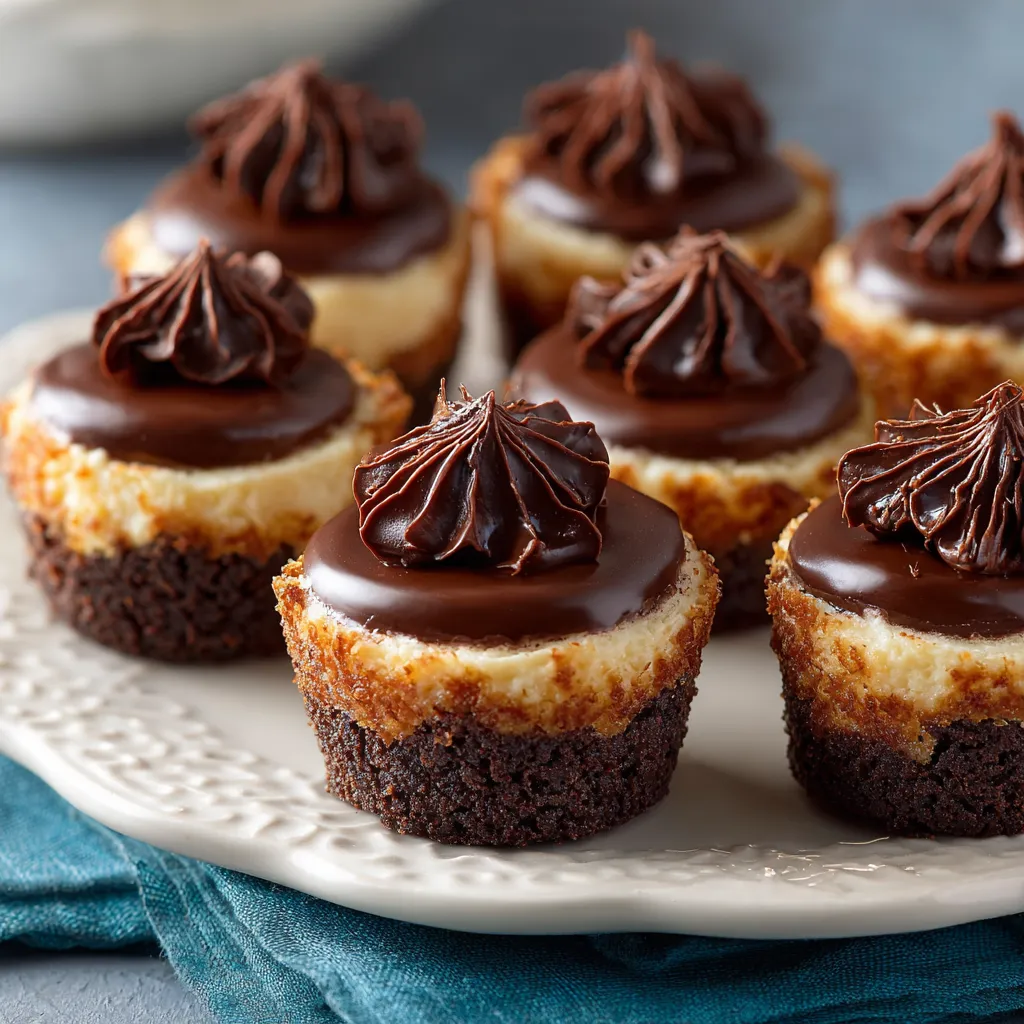 A plate of chocolate cupcakes with chocolate frosting and chocolate sprinkles.