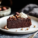 Rich & Fudgy Flourless Chocolate Hazelnut Cake