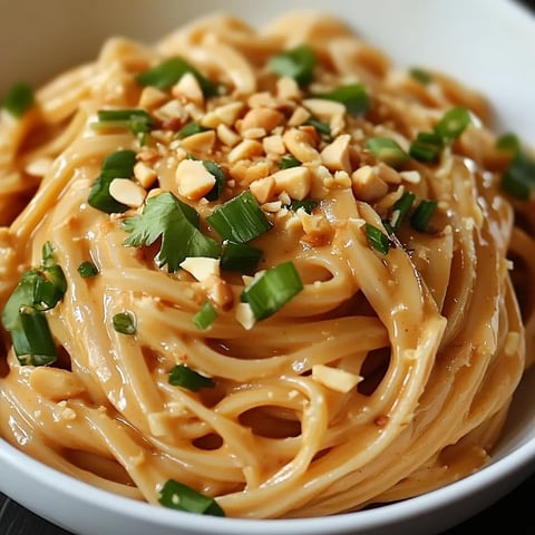 Easy Spicy Thai Peanut Noodles
